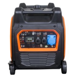 Generator curent electric BXGNI6500E, 6000 W, 230 V, 2xSchuko, 1xUsb, 1x12 V, 8.5 l benzina, 9 h, Negru