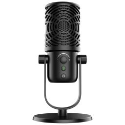 Microfon Microfon OneOdio, cu fir, conectare prin USB Type-C, sensibilitate -382dB, impedanta 32 Ohm, metal, negru, "FM1" (timbru verde 0.18lei)