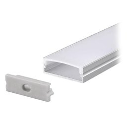 Benzi LED PROFIL ALUMINIU PENTRU BANDA LED 2M 30MM X 10MM