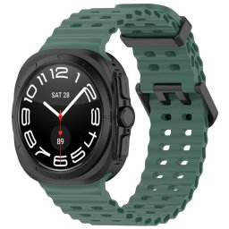 Curea pentru Samsung Galaxy Watch Ultra 47mm - Techsuit Watchband (W062) - Green