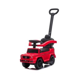 Bicicletă fără pedale Mercedes G350d 3 în 1 roșu/negru