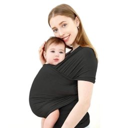 MXM Marsupiu eșarfă - negru