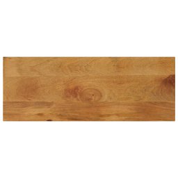 Blat masa 80x20x3,8 cm lemn masiv dreptunghiular de mango GartenMobel Dekor