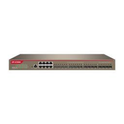 Switch 8 porturi Gigabit, 16 porturi SFP Gigabit, L2 Cloud Management - IP-COM G5324-16F