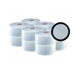 Hartie igienica Mini Jumbo Premium, alba, 2 straturi, 12 role bax - 10132