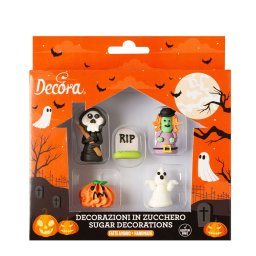 Decor Zahar - Figurine Halloween 3D O 2 - 4.3 cm, 5 modele, 6 buc