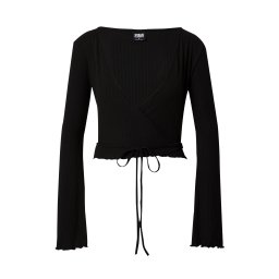 Urban Classics Geacă tricotată negru