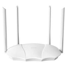 Router Wi-Fi 6, DualBand 2.4Ghz/5GHz, 574+2402Mbps, 4x6dBi, 4 porturi Gigabit - TENDA RX9