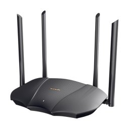 Router Wi-Fi 6, DualBand 2.4Ghz/5GHz, 574+2402Mbps, 4x6dBi, 3 porturi Gigabit - Tenda TND-TX12