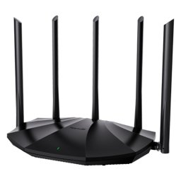 Router Wi-Fi 6, DualBand 2.4Ghz/5GHz, 300+1201Mbps, 5x6dBi, 4 porturi Gigabit - Tenda TX2-PRO