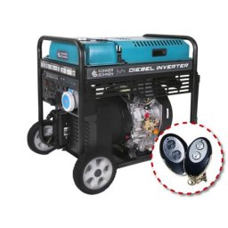 KS 9500iDЕ ATSR Generator de curent tip inverter , Konner & Shonen , diesel ,putere max 10 kVA , telecomanda , functie de preinclzire