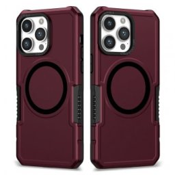 Husa iPhone 15 Plus 6.7 Antishock Bordo
