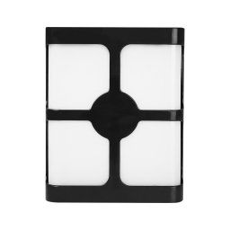 Aplica Exterior Techstar® LED Light EX20 , Putere 20W, A++, Rezistenta La Apa Si Praf, Alb Cald, 3000K, Plastic ABS, Negru