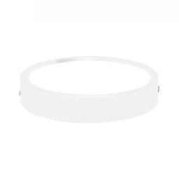 Aplica LED Techstar® Slim P, Putere 15W, Culoare Lumina 6500K, Diametru 12cm, Grosime 3cm, CRI 80+, Corp Aluminiu, Alb