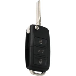 Cheie Auto Completa Techstar® compatibila cu Volkswagen EOS, Polo, Golf, Altea, Leon, Octavia, 433Mhz, 1K0 959 753 G, ID48, 3 Butoane