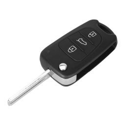 Carcasa Cheie Auto Techstar® compatibila cu Hyundai I30, Accent, Santa Fe, Elantra, 3 Butoane