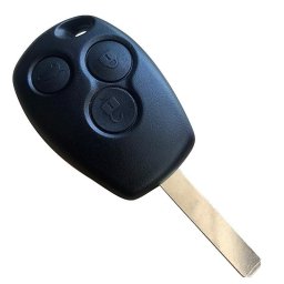Carcasa Cheie Auto Techstar® compatibila cu Renault Clio, Megane, Laguna, Dacia Logan, Duster, Sandero, 3 Butoane, VA6