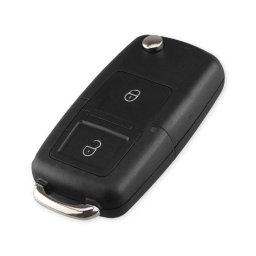 Carcasa Cheie Auto Techstar® compatibila cu Volkswagen, Seat, Skoda, Golf, Leon, Octavia, 2 Butoane