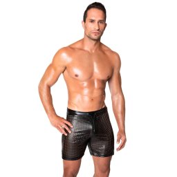 Noir Handmade H077 Mayhem Biker Shorts S