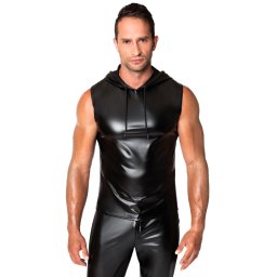Noir Handmade H081 Frenzy Sleeveless Hoodie XL