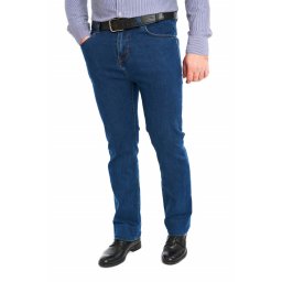 Blugi clasici barbati, regular, Timeless Comfort, albastru (Marime pantalon: W43)