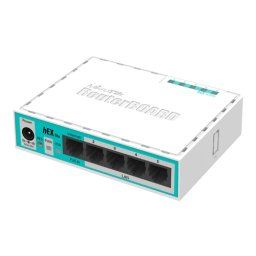 Router hEX Lite, 5 x Fast Ethernet, RouterOS L4, Mikrotik RB750r2