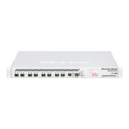 Router Cloud Core, 8 x SFP+, 1 x Gigabit, RouterOS L6, 1U, MikroTik CCR1072-1G-8S+