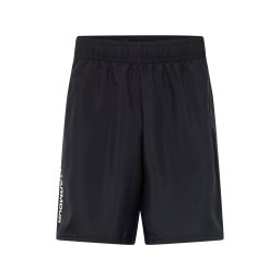 UNDER ARMOUR Pantaloni sport 'Wordmark' negru / alb