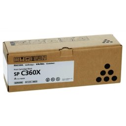 Cartuș de toner de mare capacitate negru (408250, SPC360X)