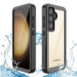 Husa ShellBox Waterproof IP68 - Husă waterproof - compatibil cu Samsung Galaxy S24 Plus - Waterproof - culoare Negru