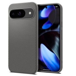 Husa Liquid Air, marble gray - Google Pixel 9 Pro/Pixel 9
