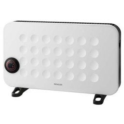 CONVECTOR 750/1250/2000W SCF2100 SENCOR, Alb,2000 W, 3 setări de nivel de încălzire, Mâner integrat pentru transportul ușor