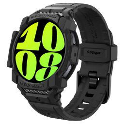 Husa Curea cu carcasă Rugged Armor Pro pentru Galaxy Watch 7 (44 mm) – negru