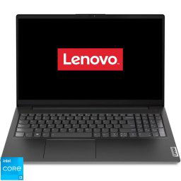 Laptop Lenovo V15 G4 IRU cu procesor Intel® Core™ i3-1315U pana la 4.5 GHz, 15.6", Full HD, IPS, 8GB, 512GB SSD, Intel® UHD Graphics, No OS, Business Black, 3y Courier or Carry-in