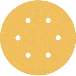 Set foi abrazive, 150 mm, 6 găuri, granulație 60-120-240, 6 buc