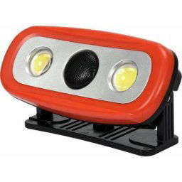 Proiector LED YT-81808, ABS, 2000 lm, 6 trepte de lumina, 2 x 15 W, 186 x 86 x 62 mm, Portocaliu/Negru
