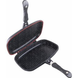 Tigaie Heinner Dubla Dreptunghiulara, Aluminiu,32x24x7.5cm, Dark Line Classic