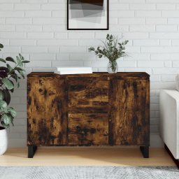 Servanta, stejar fumuriu, 104x35x70 cm, lemn prelucrat GartenMobel Dekor