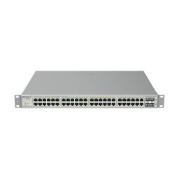 Switch 48 porturi PoE+ Gigabit, 8 porturi PoE++, 4 porturi SFP+, L3 Cloud Management - Ruijie RG-NBS5200-48GT4XS-UP