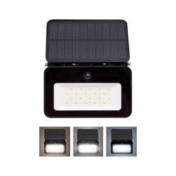 Solight WL913-LED Proiector solar reglabil cu senzor LED 6W 2200mAh IP65