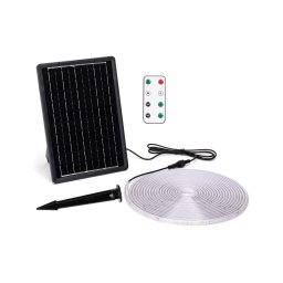 Bandă LED solară dimabilă Aigostar LED/10W/3,2V 10 m 6500K IP65 + telecomandă