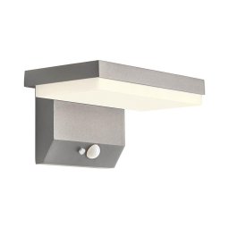 Aplică LED solară cu senzor Redo 90535 TAIYO LED/2W/3,7V 3000K IP54 antracit