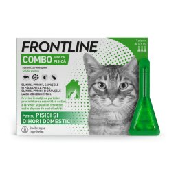 Frontline Combo Pisica, 3 pipete