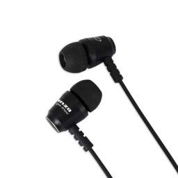 Casti cu fir EH205K, Esperanza, Cu microfon, Negru
