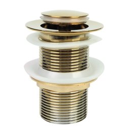 Ventil lavoar fara preaplin, auriu gold, alama, Kuchinox CKK G1R2