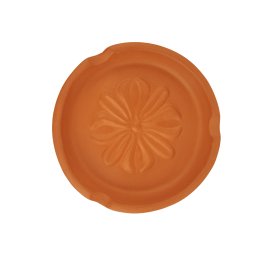 Scrumiera din lut nesmaltuita diametru 14 cm