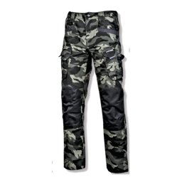 Pantalon interventie intarit / camuflaj-verde - l