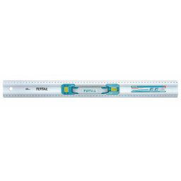 TOTAL - Rigla din aluminiu cu bula - 60cm