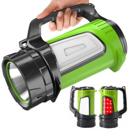 Lanterna LED Maclean 3in1, functie power bank, 3 moduri de iluminare, 5W XM-L-T6, Cold White 6500K, 3.7V 3x18650, 4500mAh, MCE345