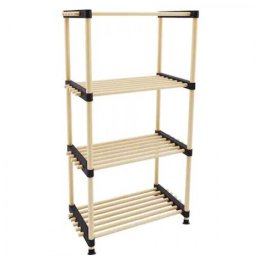 Mobilier interior Raft modular din lemn 93 cm,4 polite, Seowood